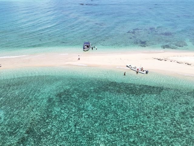 船釣り体験×幻の島上陸＆シュノーケリング