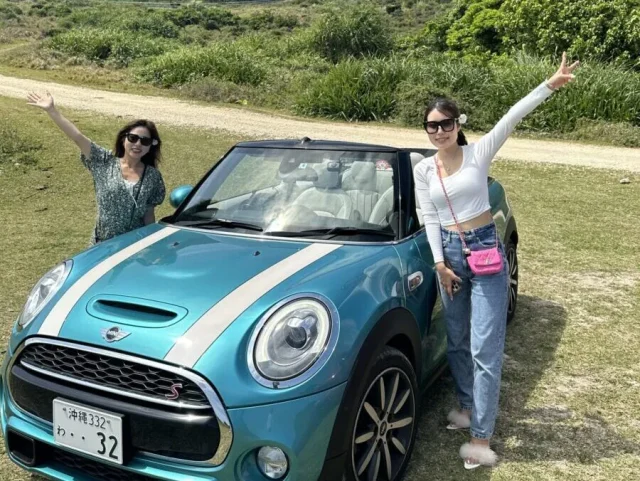 レンタカー、オープンカー