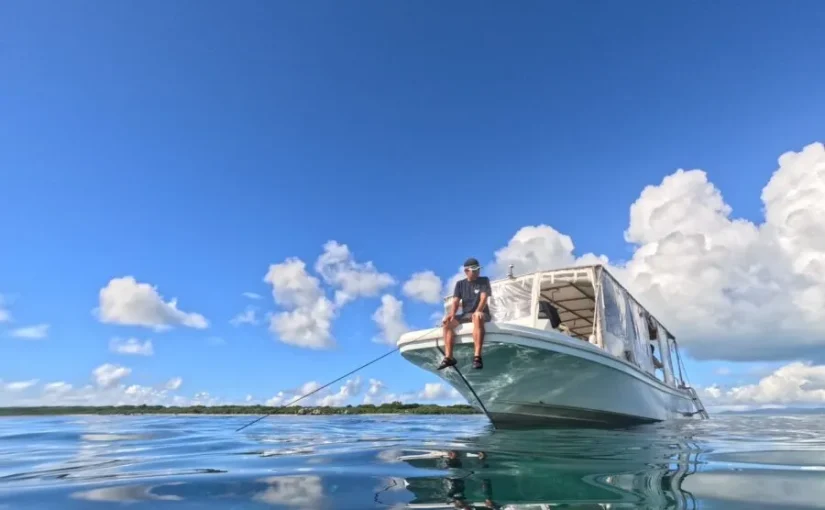 幻の島、シュノーケリング