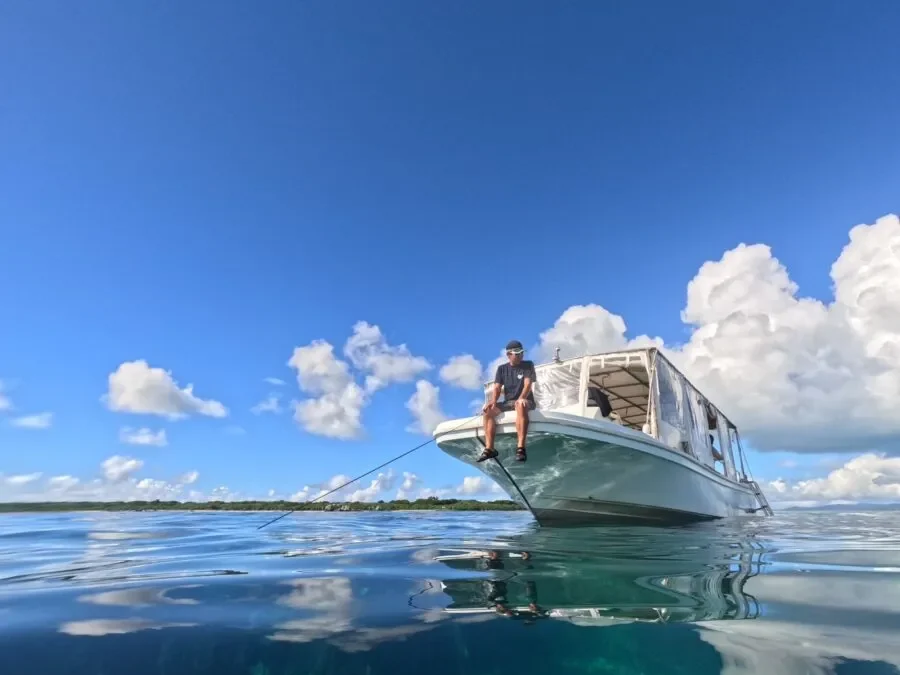 幻の島、シュノーケリング